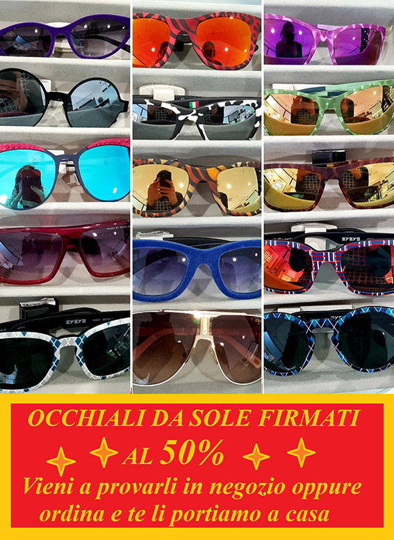 occhiali da sole firmati a sconto a cortona